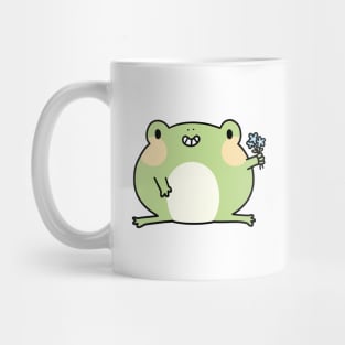 Frog with flowers Mug